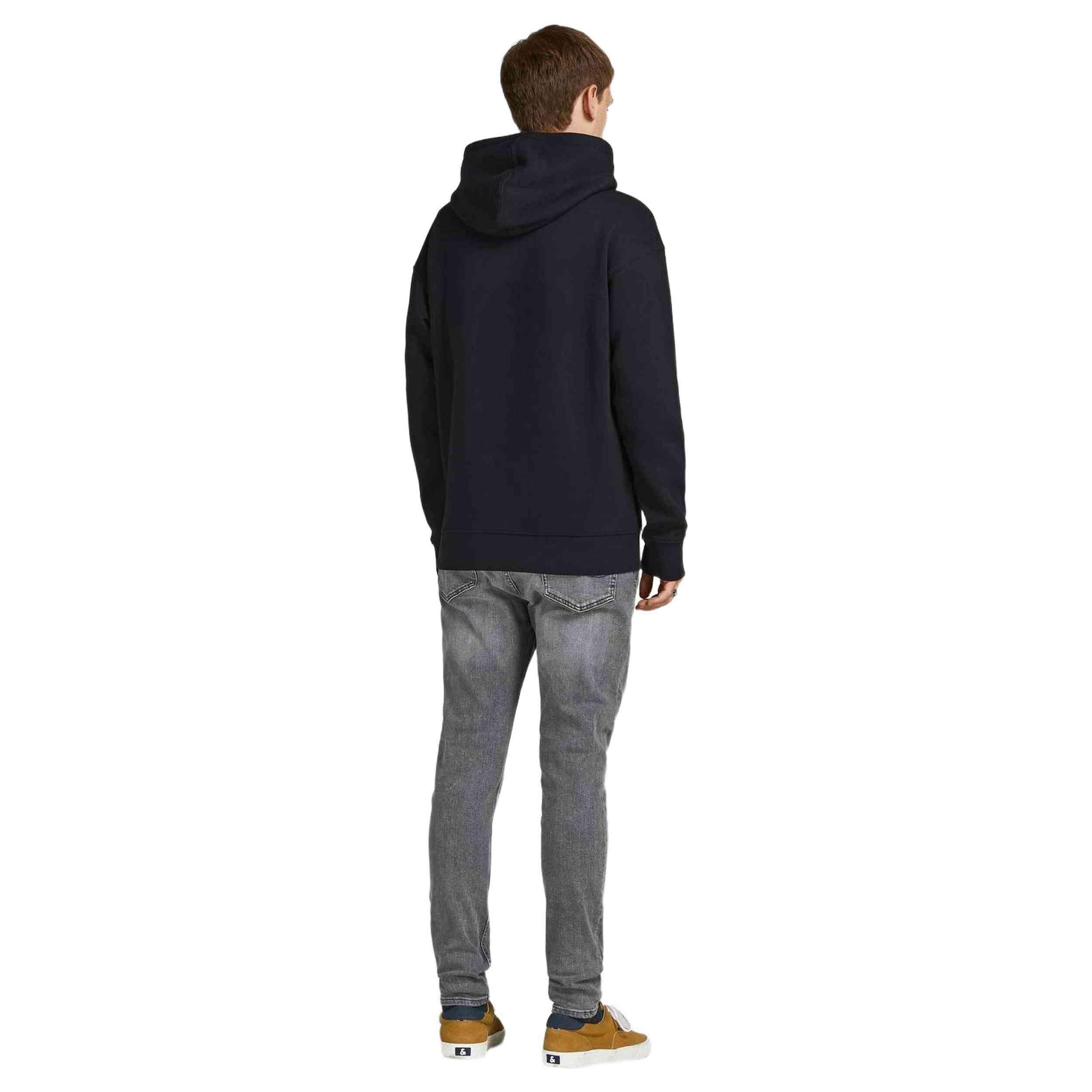 Sudadera con capucha Jack&jones modelo 12249340-BLACK para hombre 3/5