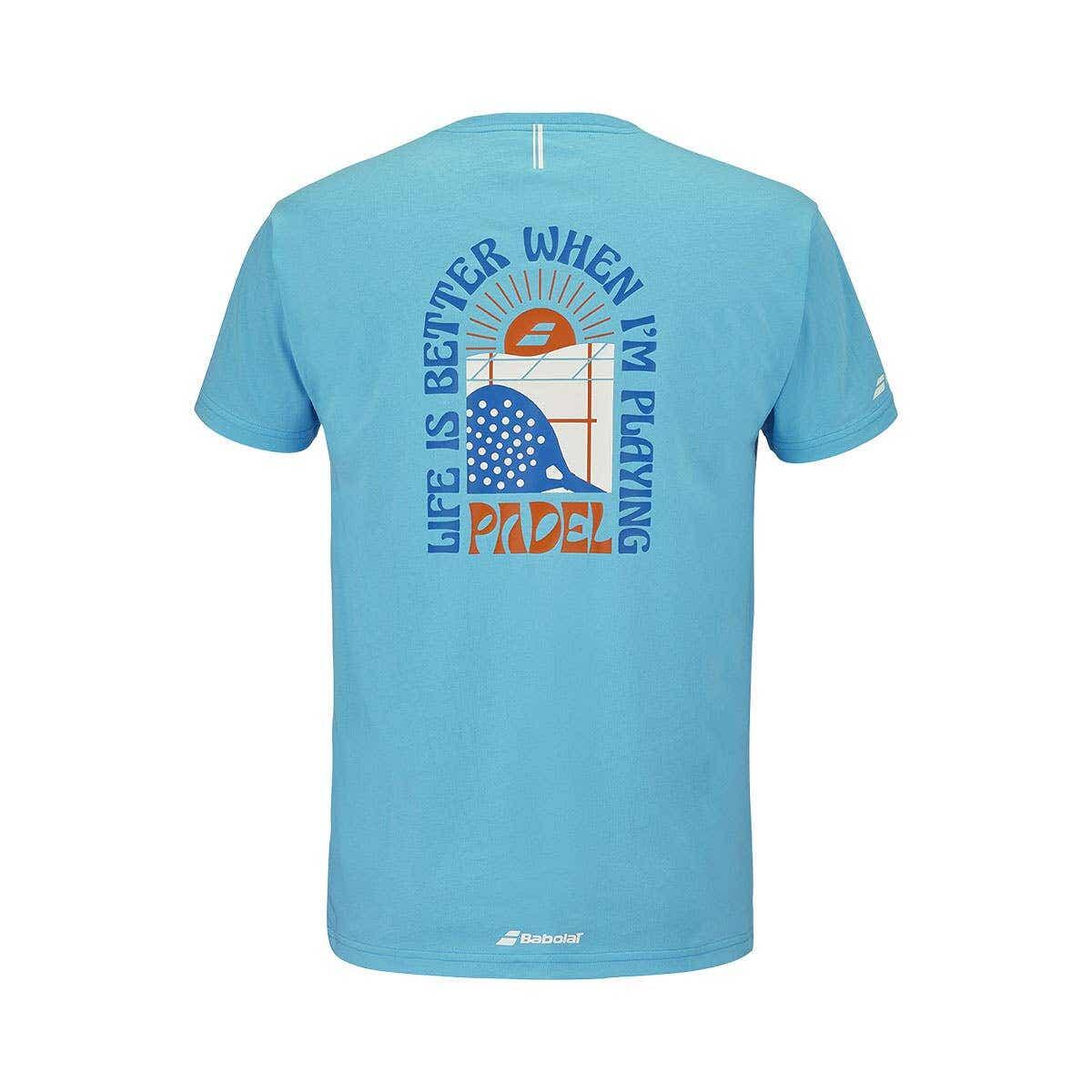 CAMISETA BABOLAT PERFORMANCE COTTON 6MS26443 4070 M 3/5