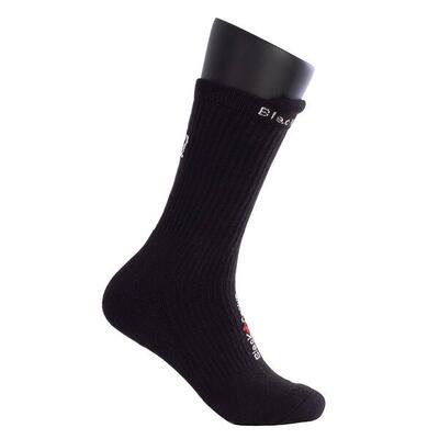 Black crown premium high socks