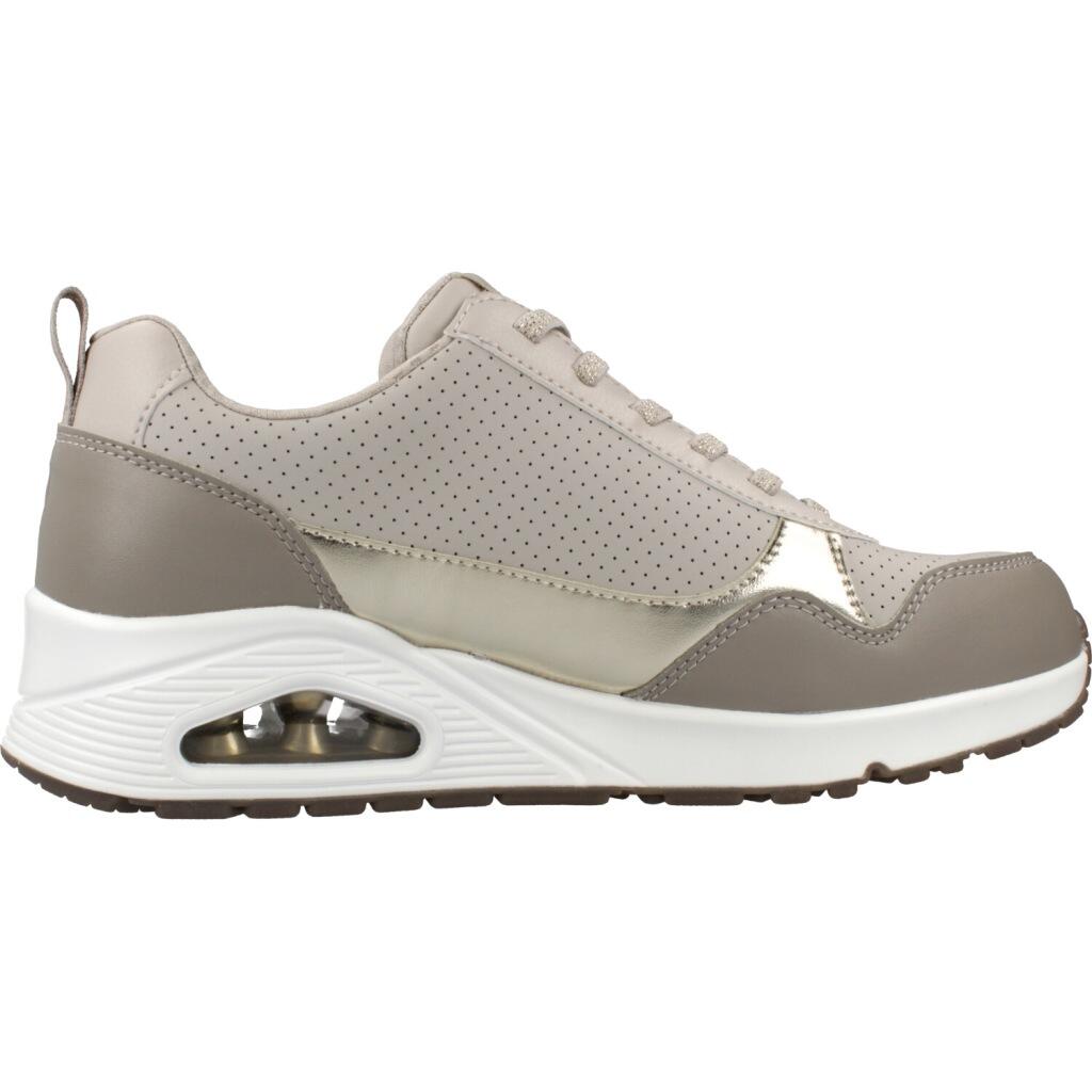 Zapatillas Mujer Skechers Uno Marrón 4/5