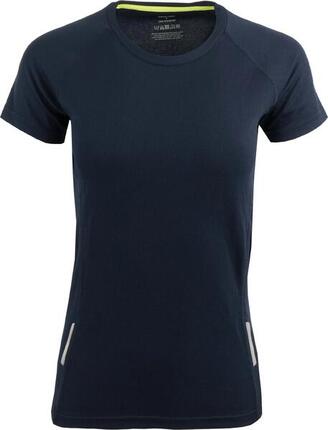 Sport-T-Shirt Pullover Damen Marineblau