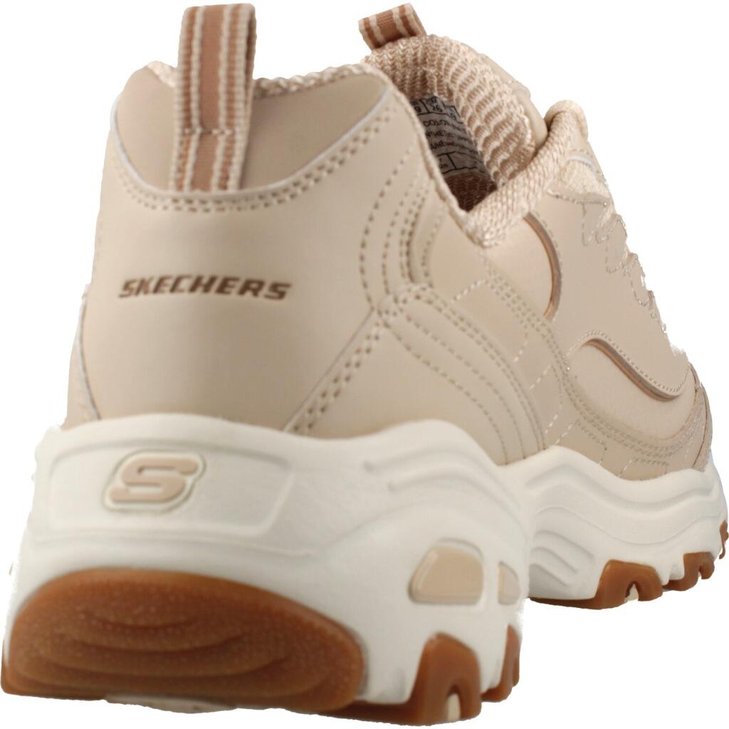 Baskets Skechers D'lites-goo, Marron, Femmes 3/6