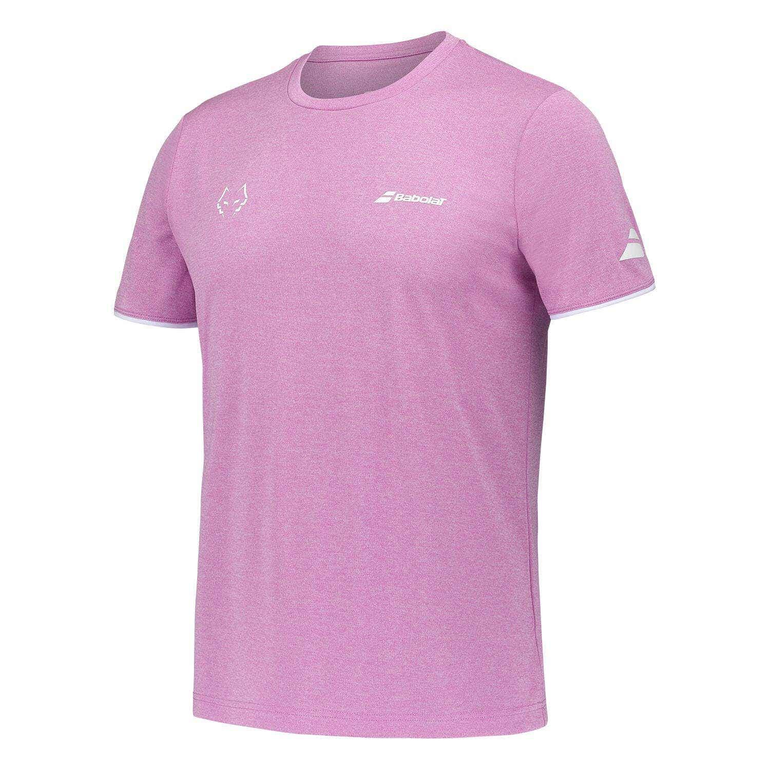 Camiseta Babolat Juan Lebrón Rosa 2/3