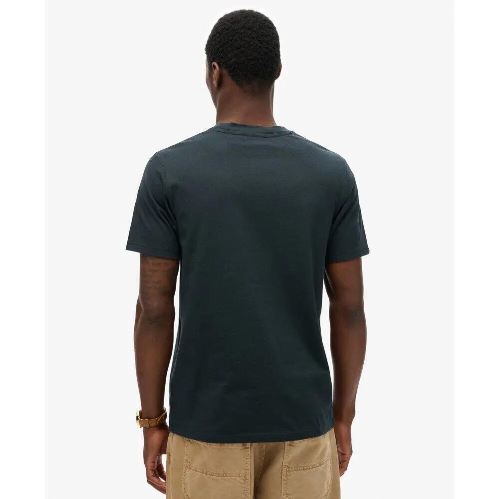 T-shirt Marine Homme Superdry Vl Heritage Relaxed 4/6