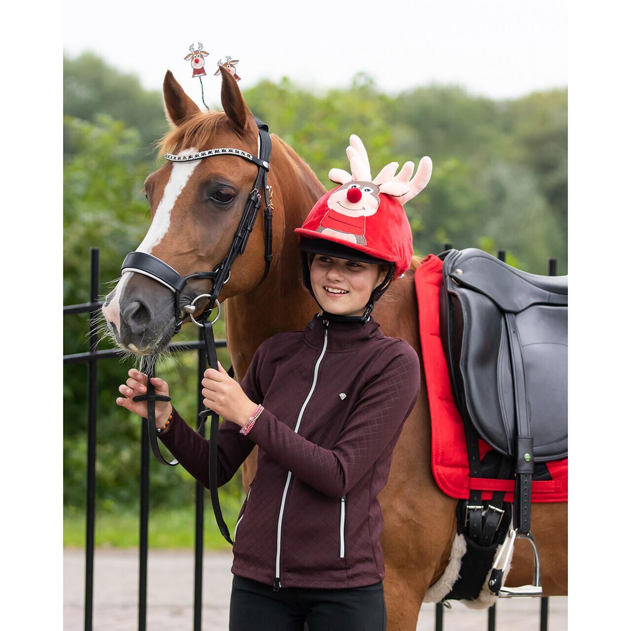 Elf helmet hat for girl QHP Noël 3/4