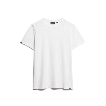T-shirt col rond en coton slub