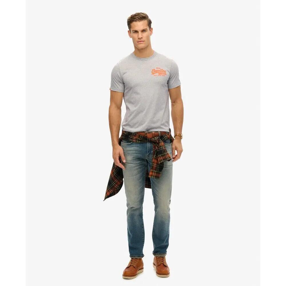 Lässiges T-Shirt mit gesticktem Logo Superdry Vintage 3/6