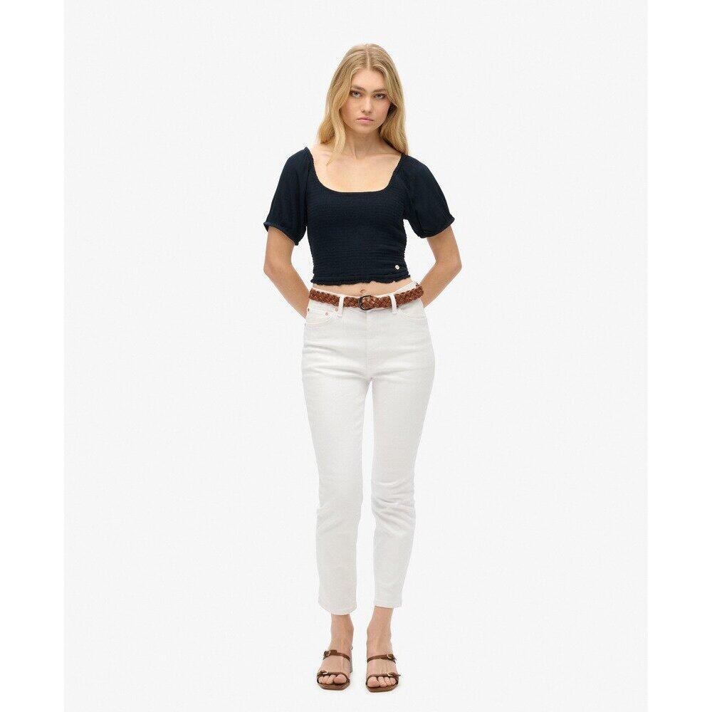 Smockiertes T-Shirt für Frauen Superdry 3/6
