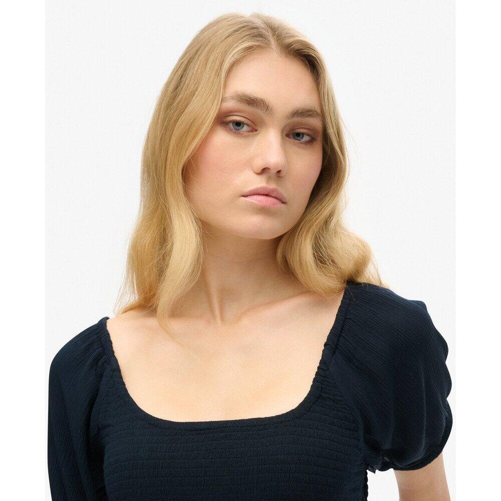 Smockiertes T-Shirt für Frauen Superdry 5/6