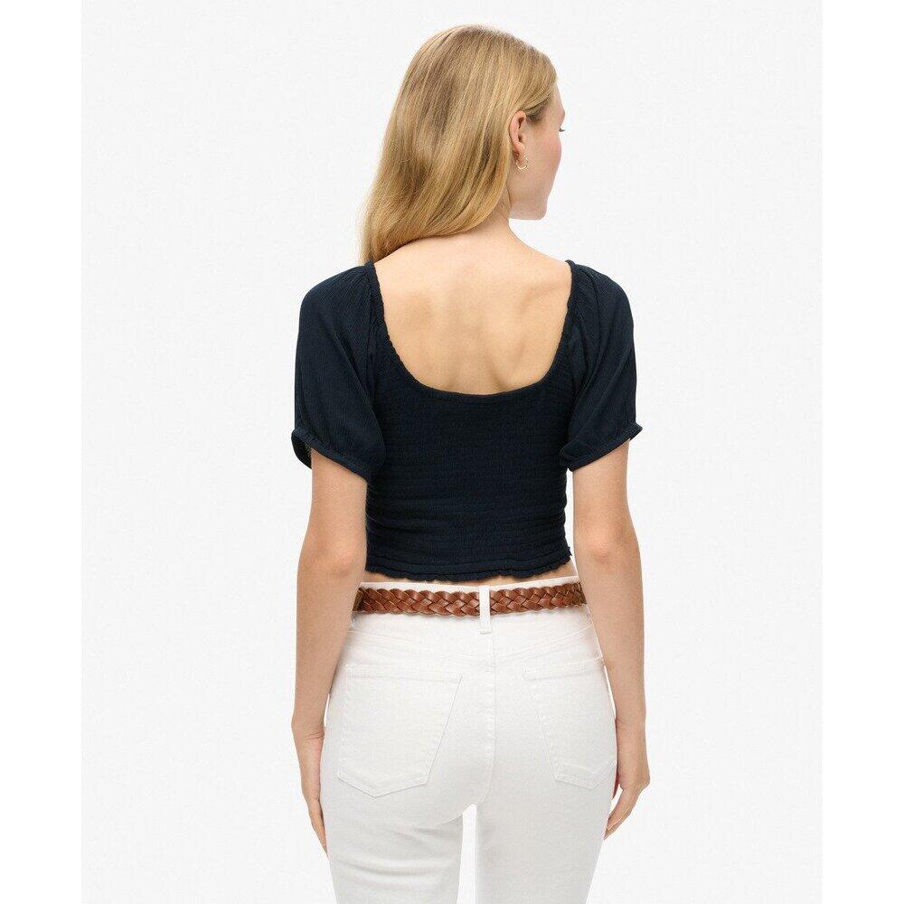Smockiertes T-Shirt für Frauen Superdry 4/6