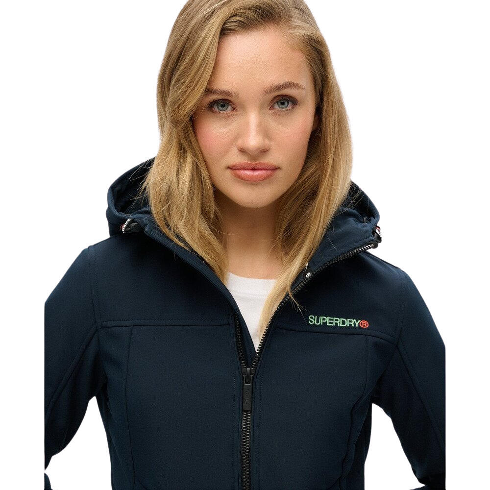 Veste Marine Femme Superdry Hooded - XS 6/7