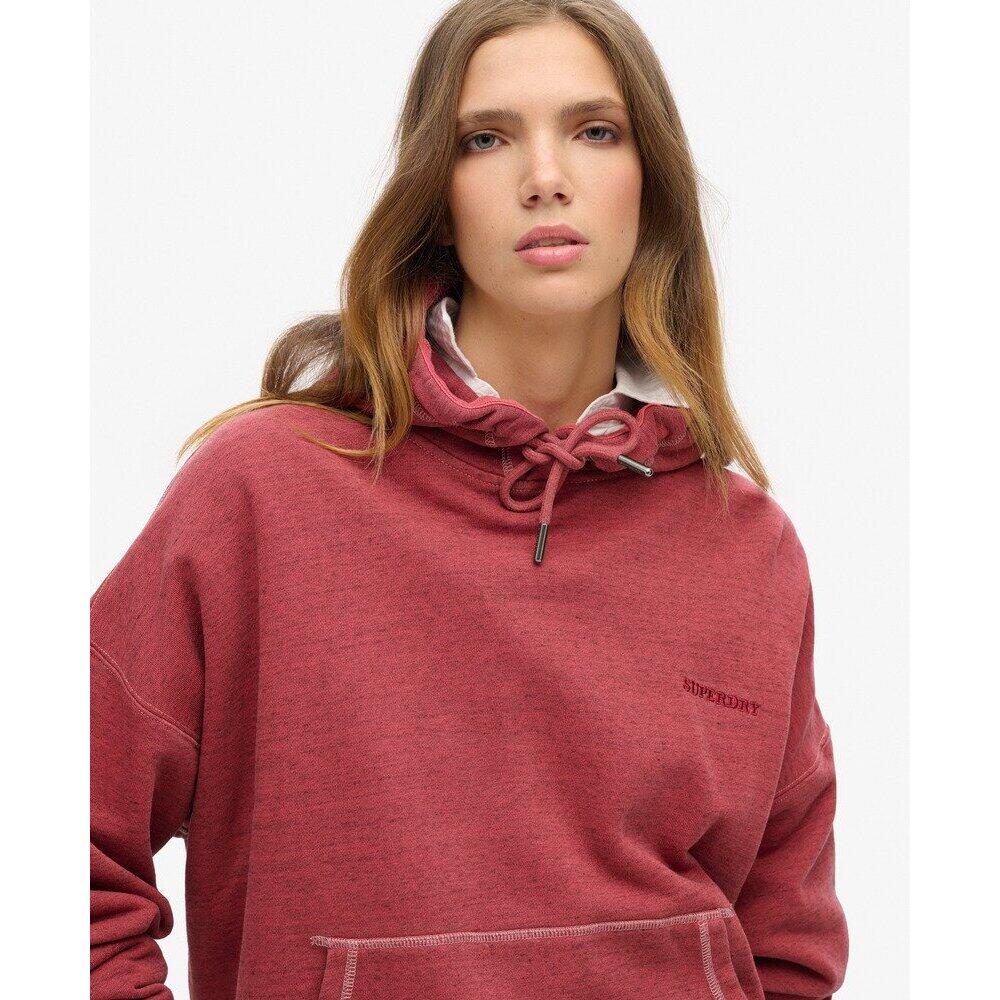 Überfärbter Kapuzenpullover für Damen Superdry Logo Essential 5/6