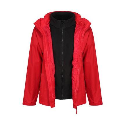 Veste Imperméable Regatta Femme – Rouge – Taille 14 – Capuche – Poches Zippées