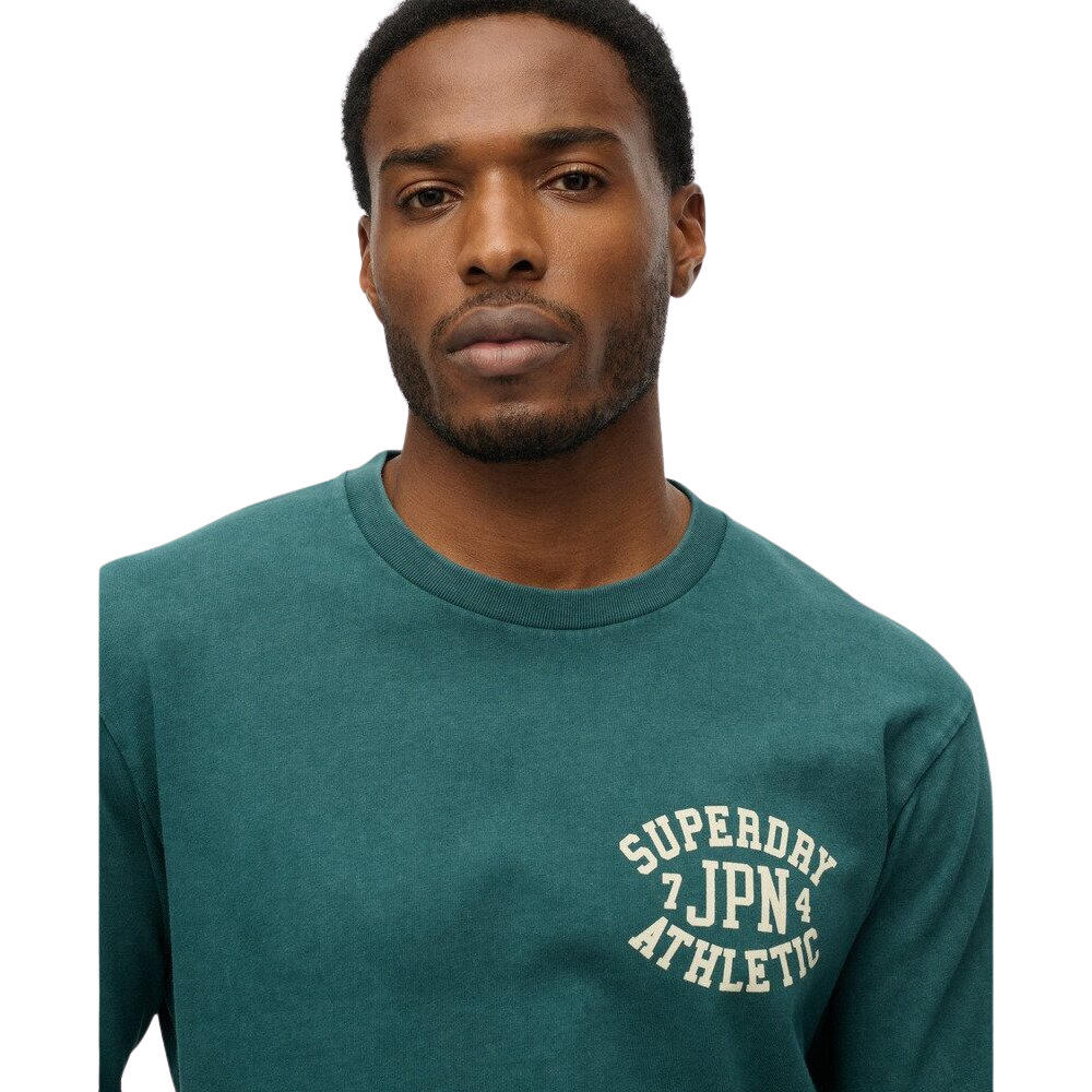 Pull Vert Homme Superdry Athletic 4/4