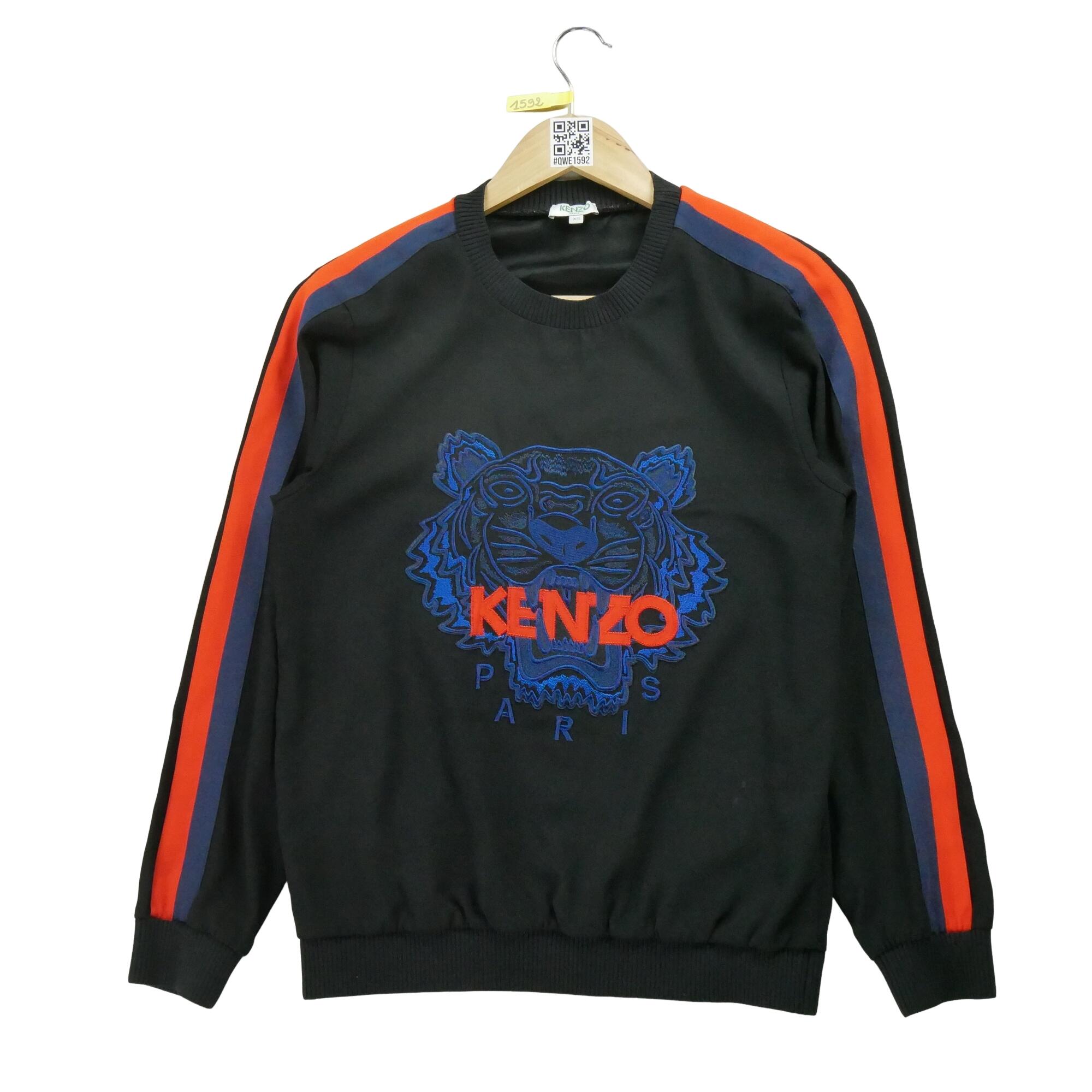 KENZO Reconditionné - Sweat Femme Noir - Bon État
