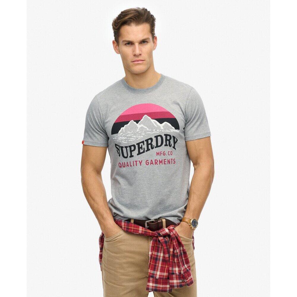 Klassisches lässiges T-Shirt Superdry Great 3/6