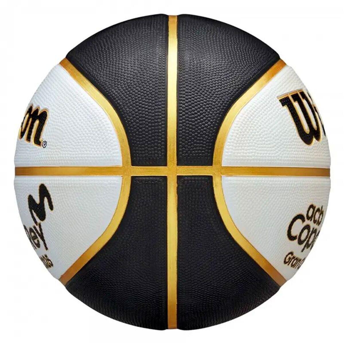 Balón de Baloncesto Baloncesto WILSON Copa del Rey Blanco 2/4