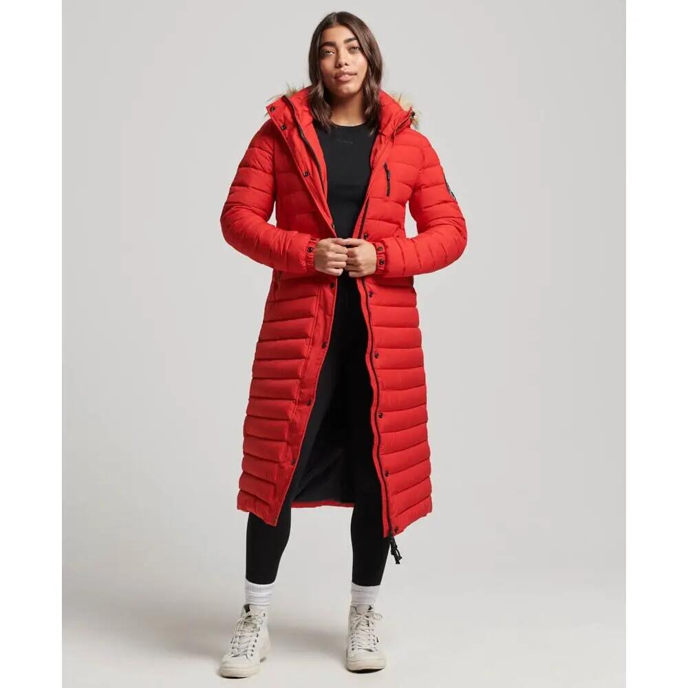 Doudoune longue à capuche femme Superdry Fuji 2/5