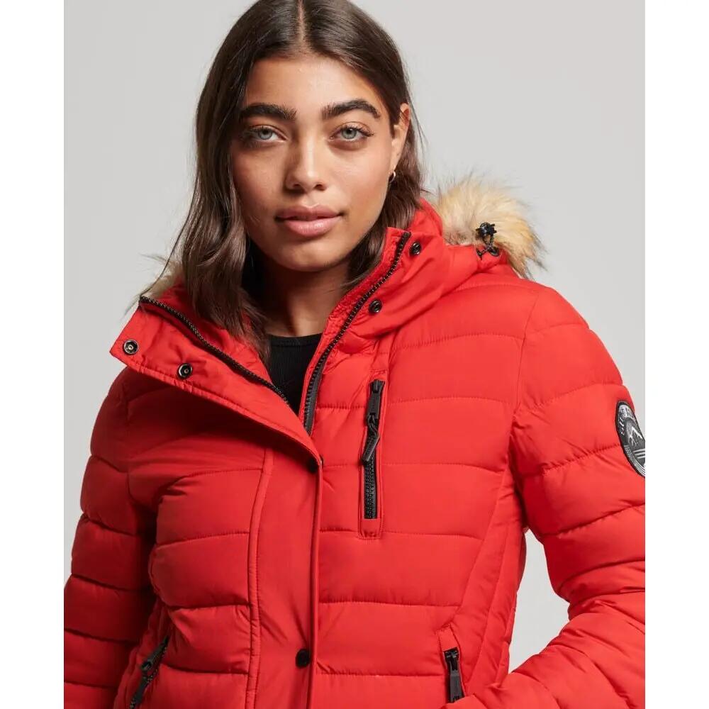 Doudoune longue à capuche femme Superdry Fuji 4/5