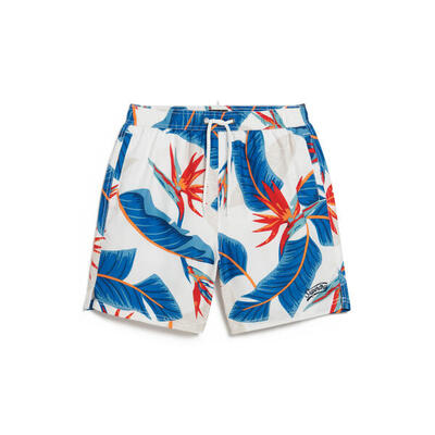 Zwemshort met hawaii-print superdry