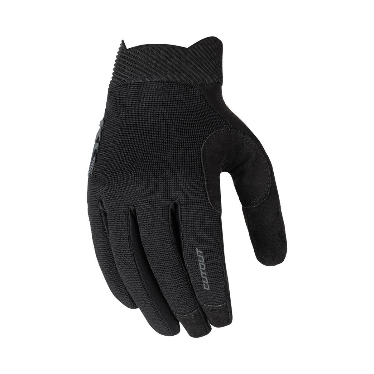 Mănuși KLS CUTOUT LONG 025 negre M