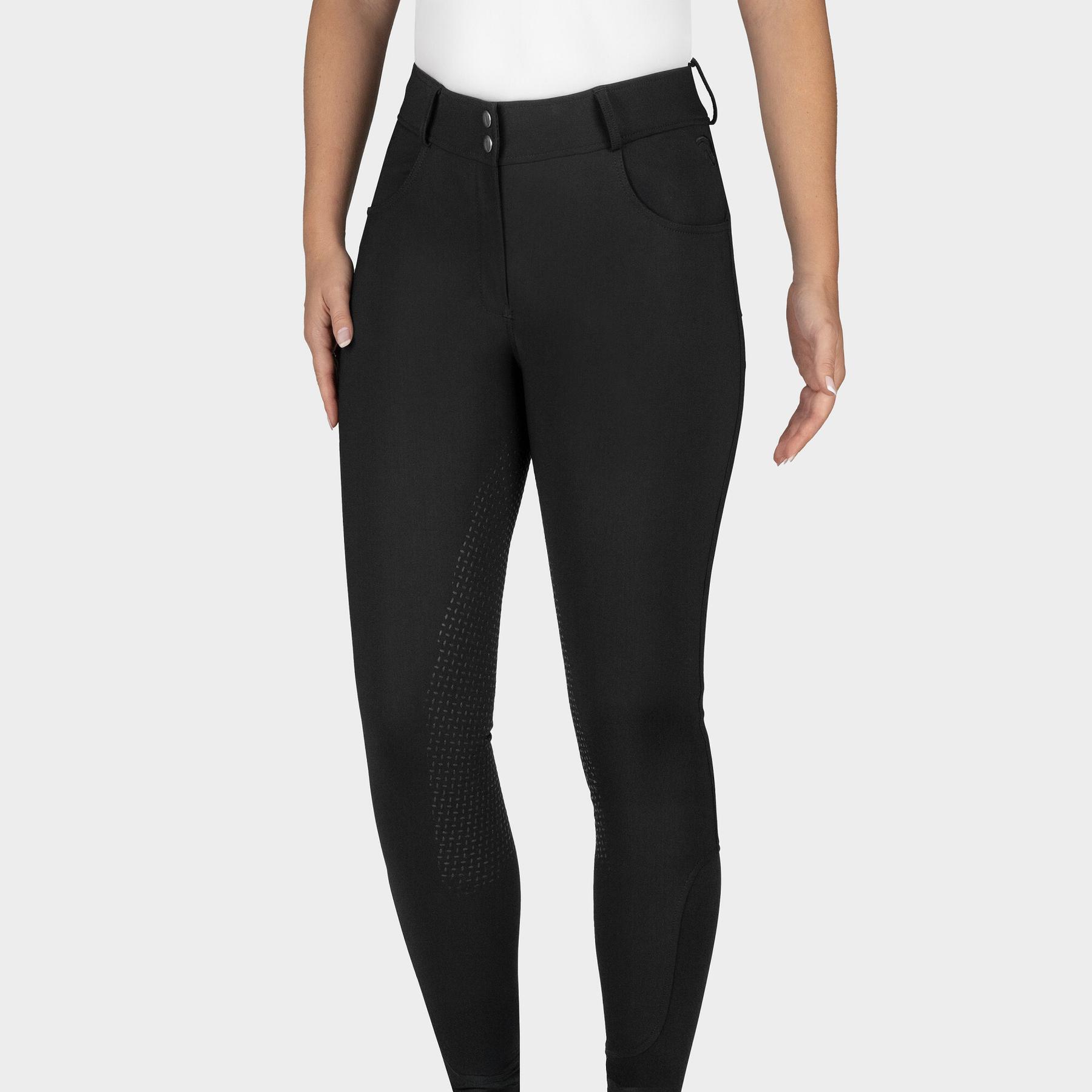 Pantaloni da equitazione full grip da donna HORKA Lorraine 2/5