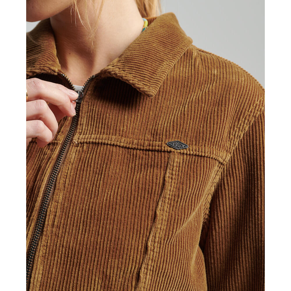 Veste courte en velours côtelé femme Superdry Vintage 4/4