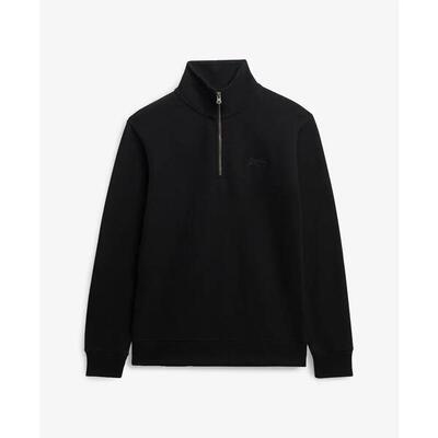 Felpa con colletto a cerniera Superdry Essential Logo Henley