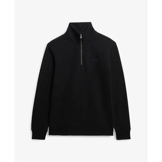 Sweatshirt mit Reißverschlusskragen Superdry Essential Logo Henley