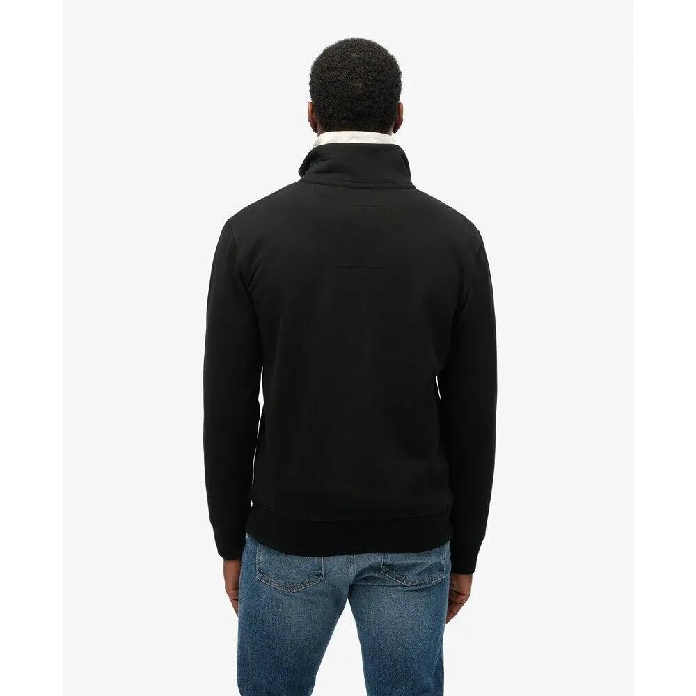 Sweatshirt mit Reißverschlusskragen Superdry Essential Logo Henley 4/6