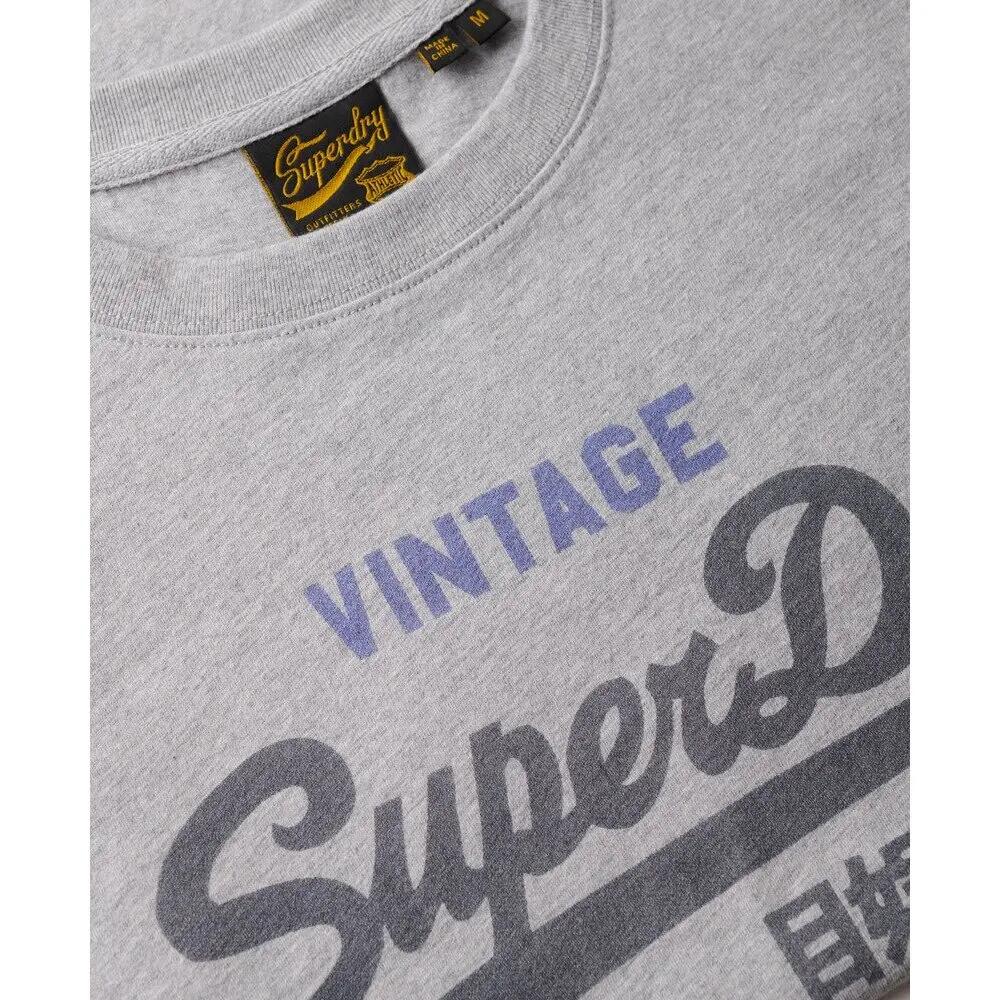 Superdry Herren T-Shirt Grau VL M1012216A 6/6