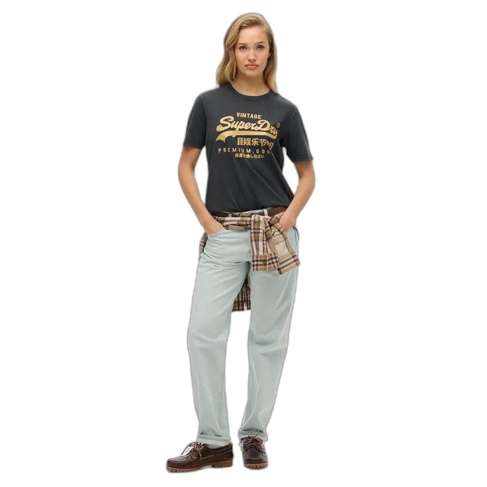 T-shirt décontracté femme Superdry Vintage Logo 2/5