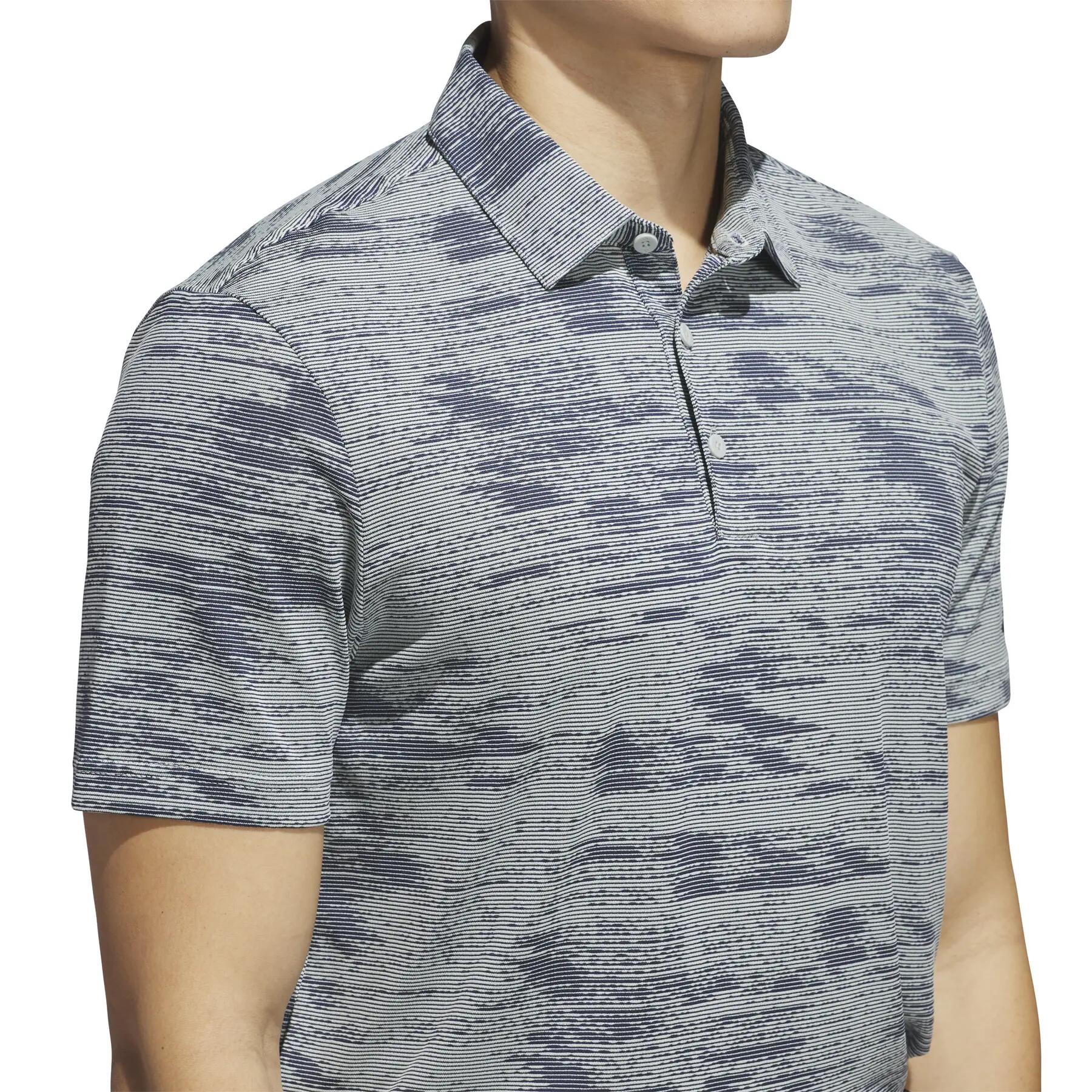 Polo a righe testurizzate adidas Ultimate 365 5/6