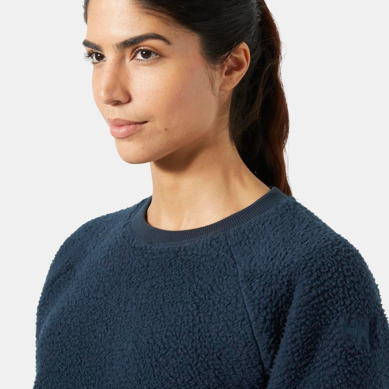Felpa da donna Helly Hansen Escape Teddy 3/4