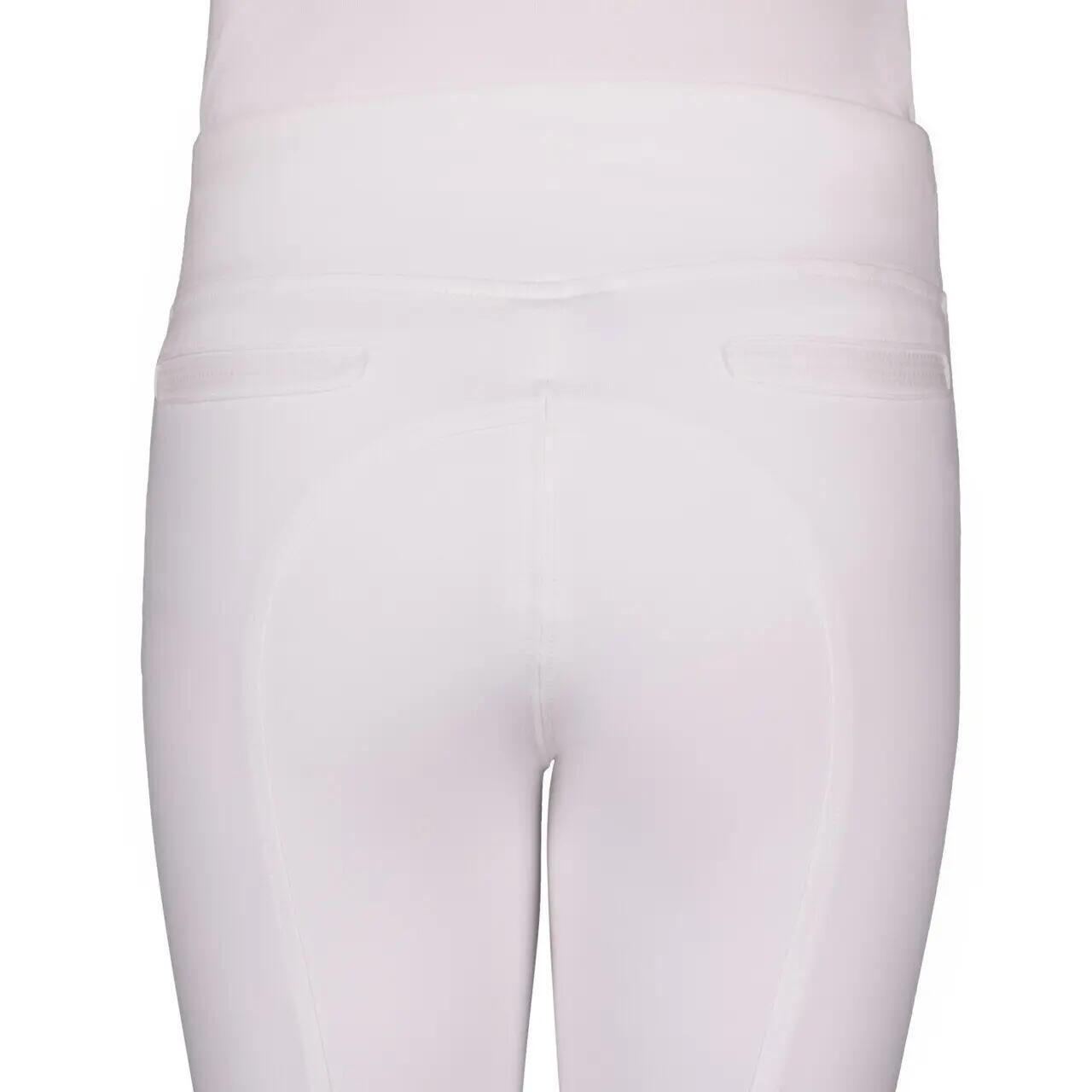 Leggings de equitación con sujeción para niña QHP Kae 3/3