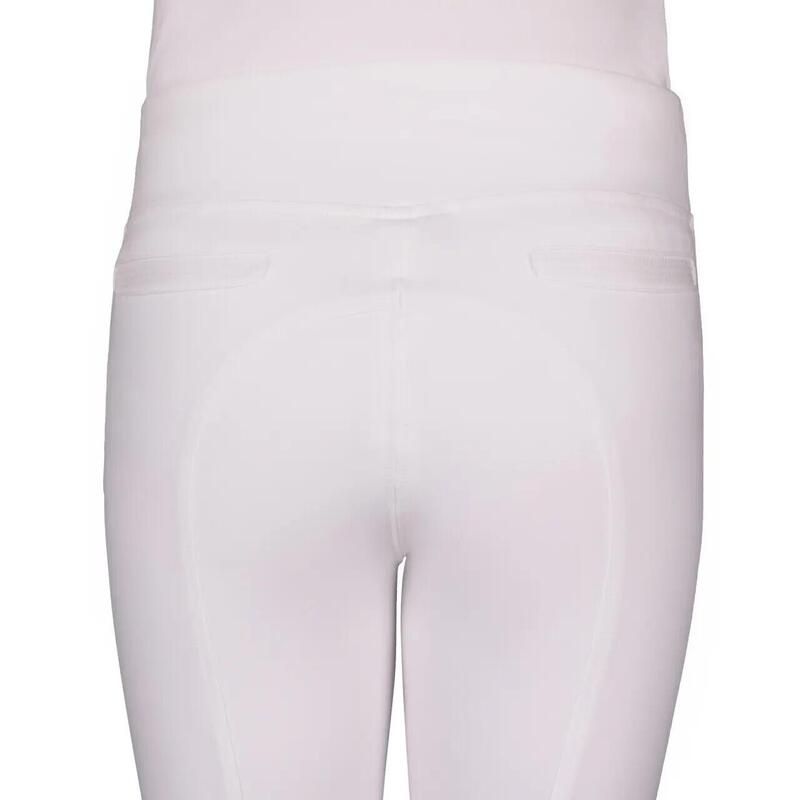 Legging echitație QHP Kae cu grip pentru copii