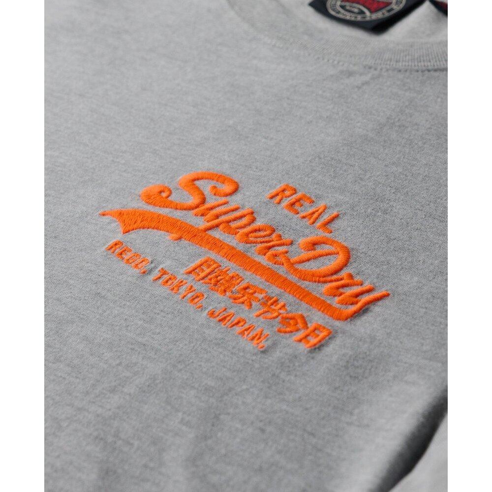 T-shirt casual com logotipo bordado Superdry Vintage 6/6