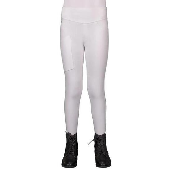 Legging da equitazione con grip per bambini QHP Kae