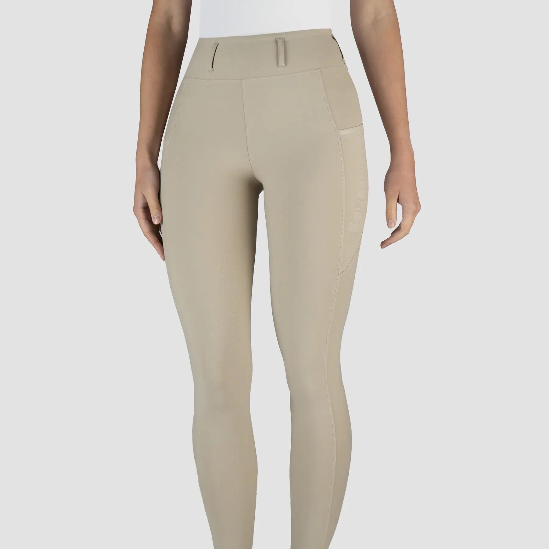 Pantaloni da equitazione full grip da donna EQPRO Perfection EP 3/5