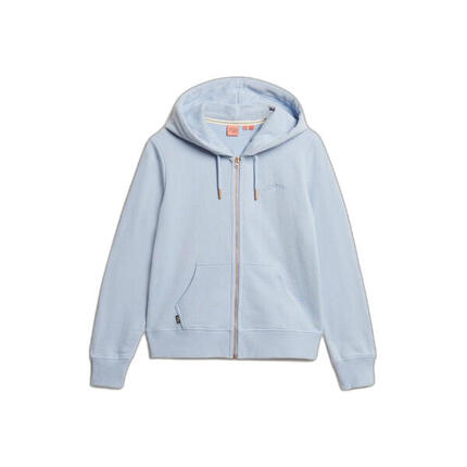 Sweatshirt à capuche zippé femme Superdry Logo Essential