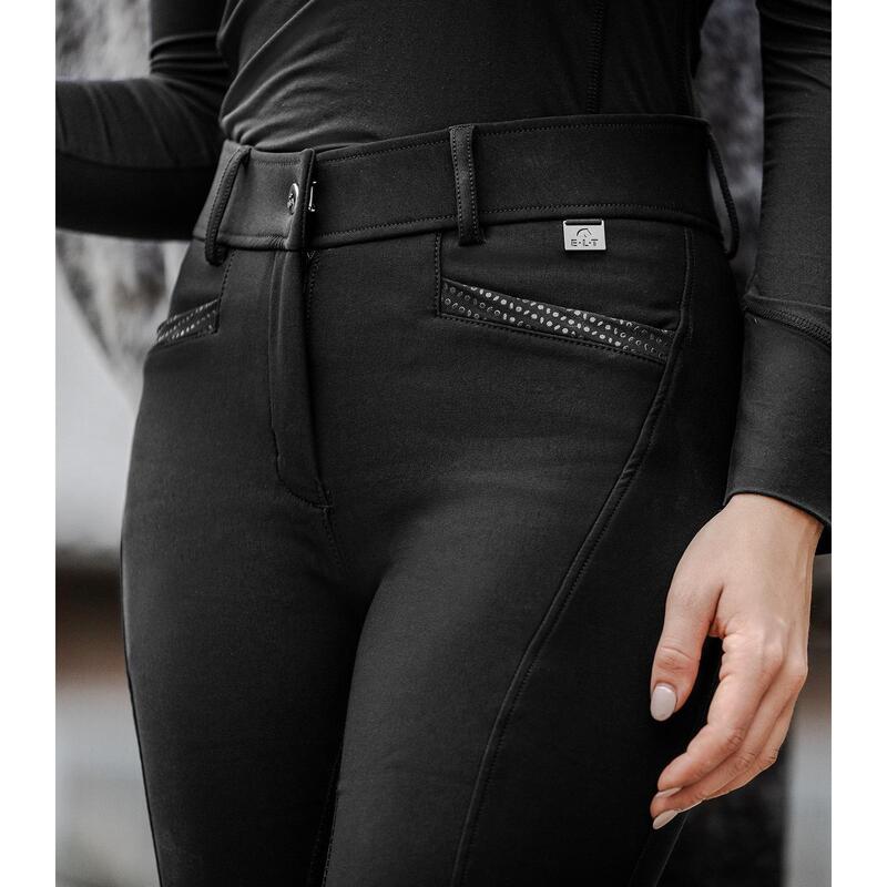 Pantaloni echitație ELT cu grip complet pentru femei