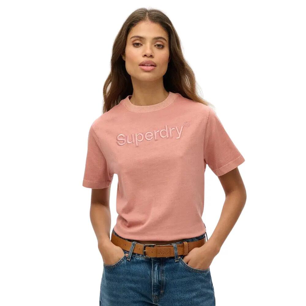 Wijd T-shirt met logo Emb Core van katoen 2/6