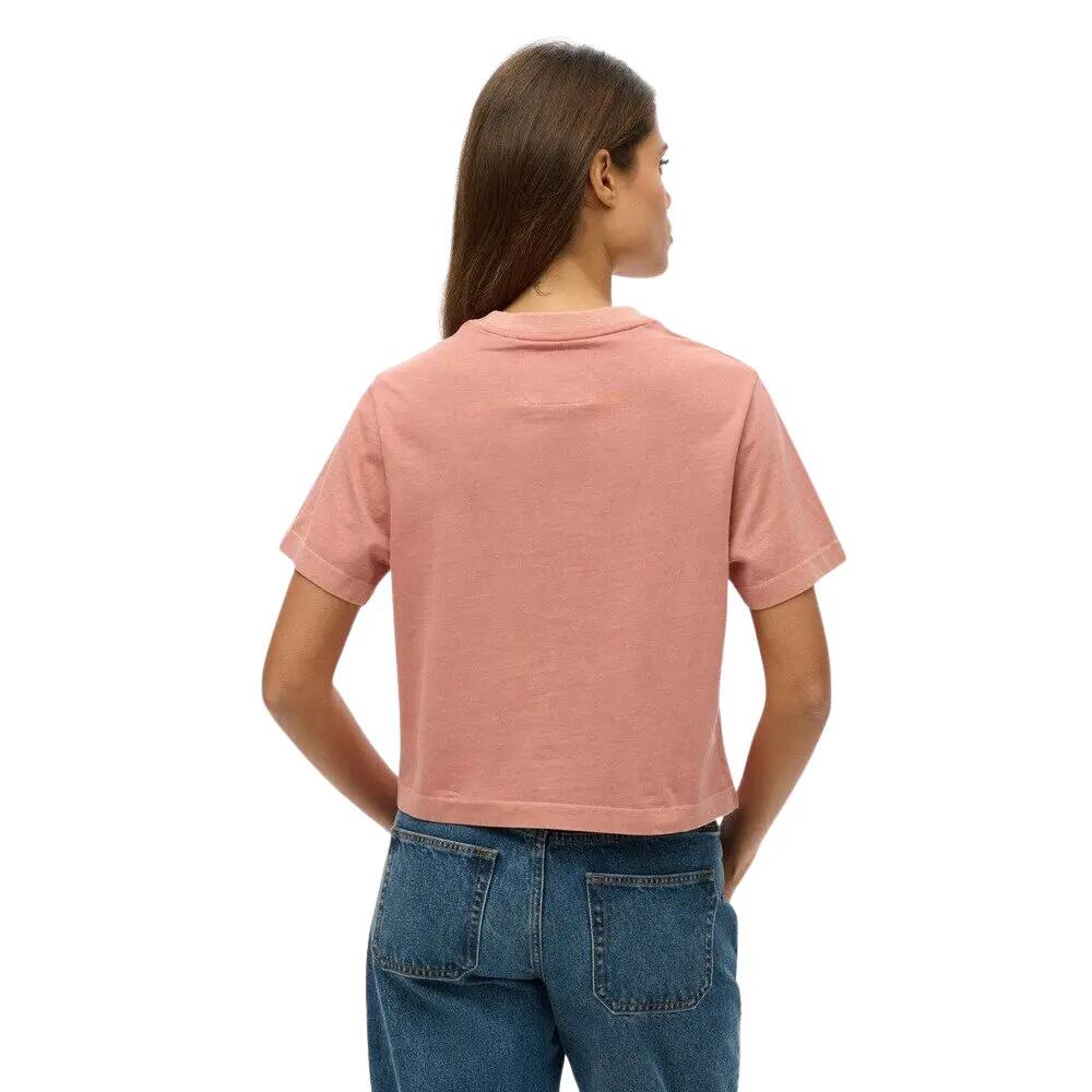 Wijd T-shirt met logo Emb Core van katoen 4/6