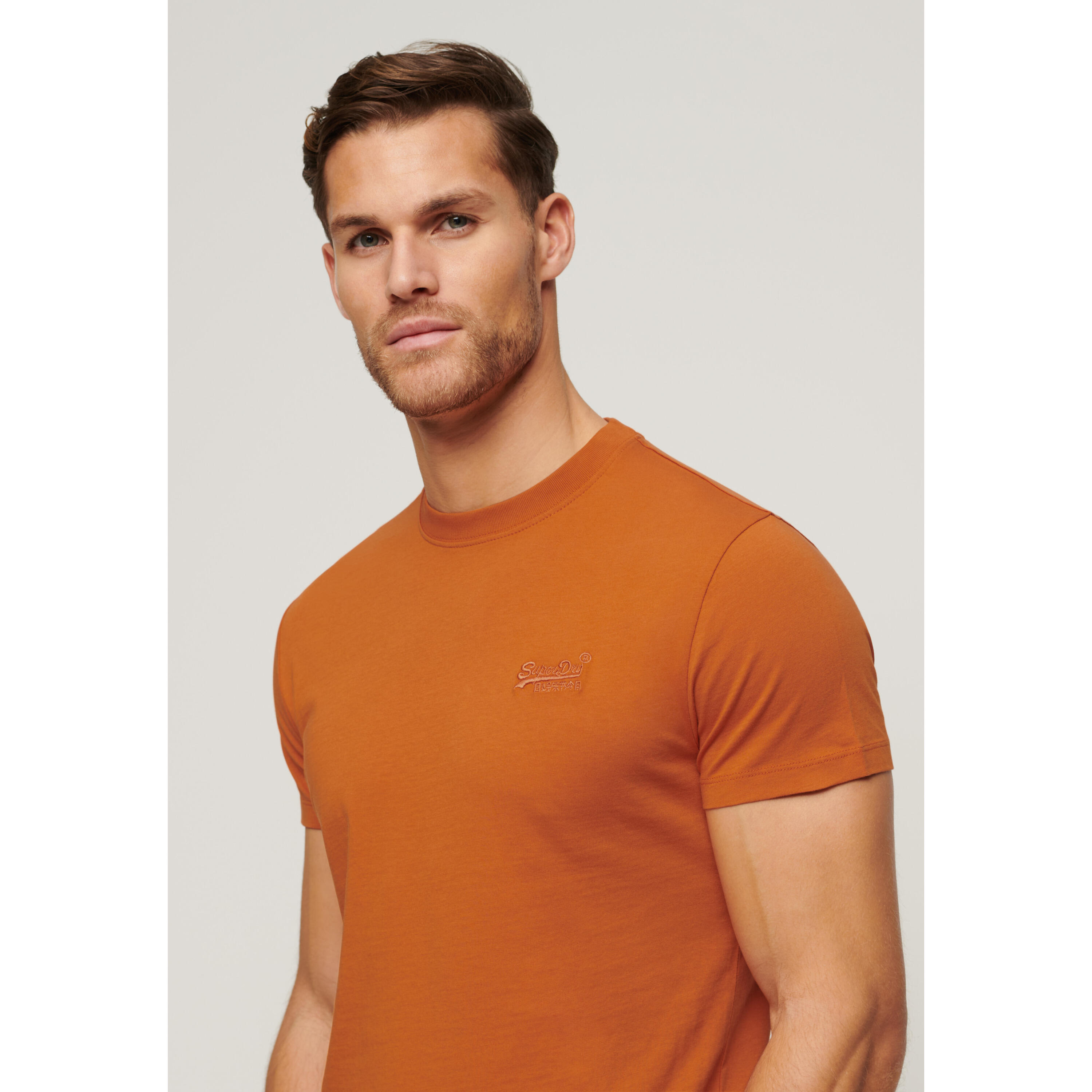 T-shirt brodé avec logo essentiel en coton biologique 2/5