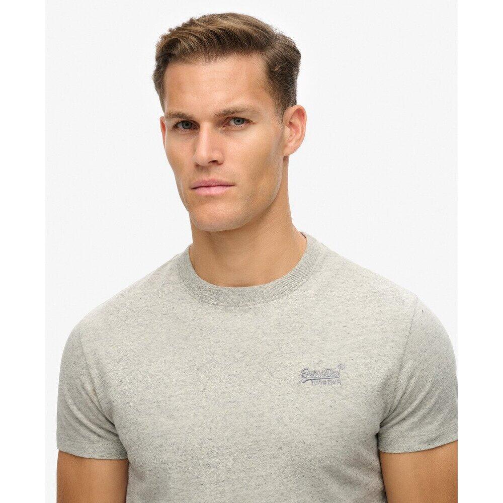 T-shirt Gris Chiné Homme Superdry Vintage M1011245A 5/7