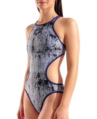 Costume intero Arena One Lacquer Tech One Back bianco - UK 28