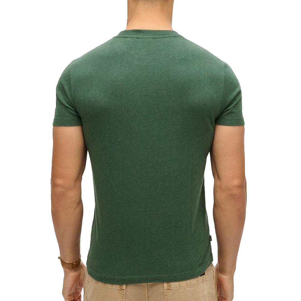Vintage geborduurd T-shirt met logo in biokatoen Superdry 2/4