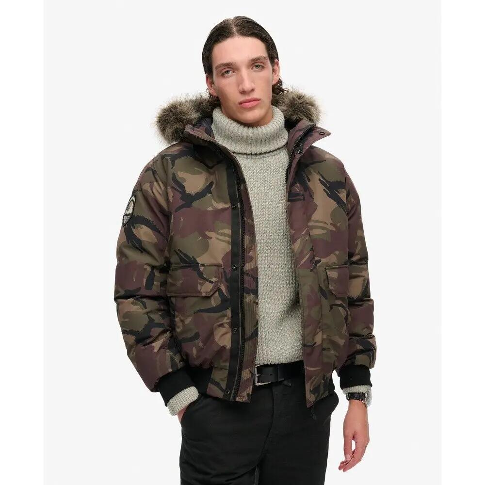 Bomber à fourrure synthétique Superdry Everest 3/7