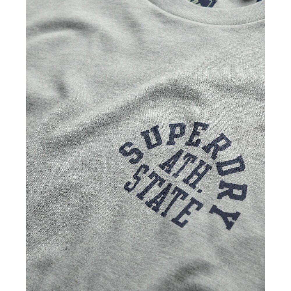 T-Shirt Manche Longues Gris Homme Superdry Athletic 6/6