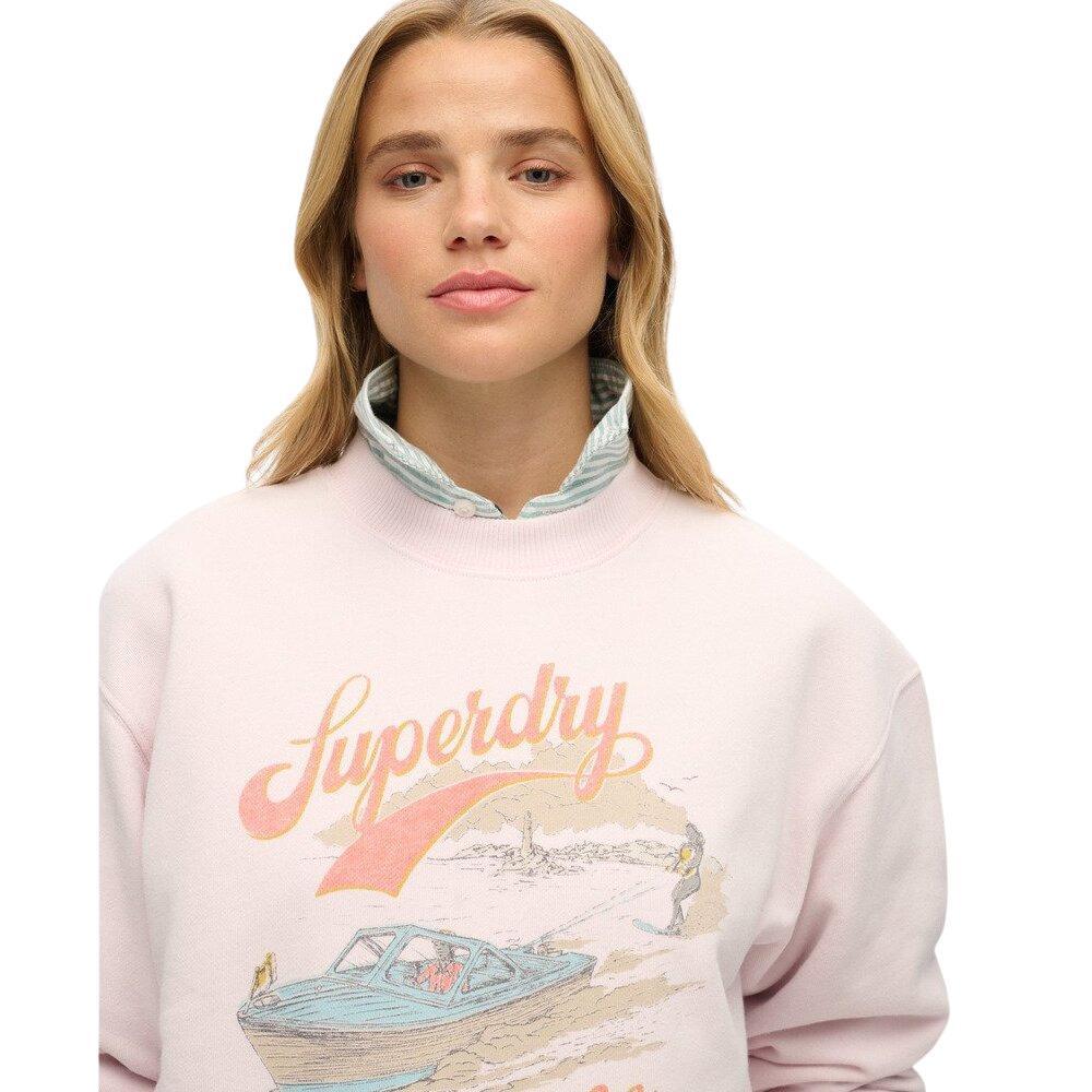 Női bő szabású mintás pulóver Superdry Souvenir 5/6